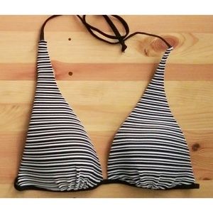 Ingear Black White Textured Biki Top